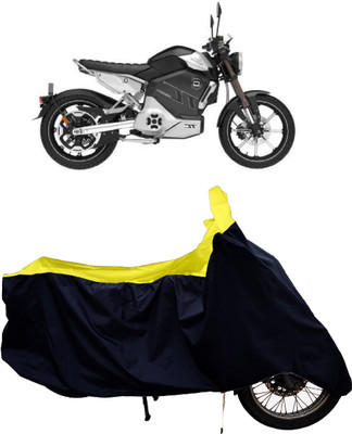 Tricway Two Wheeler Cover for Revolt(RV Cafe Racer BS6, Yellow)
