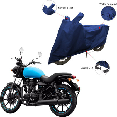 SS FOR YOUR SMART NEEDS Two Wheeler Cover for Royal Enfield(Thunderbird 500, Blue)