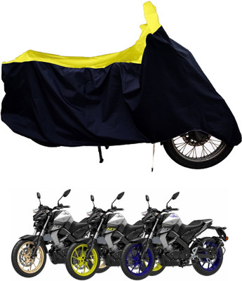 Tricway Two Wheeler Cover for Yamaha(MT-15 BS6, Yellow)