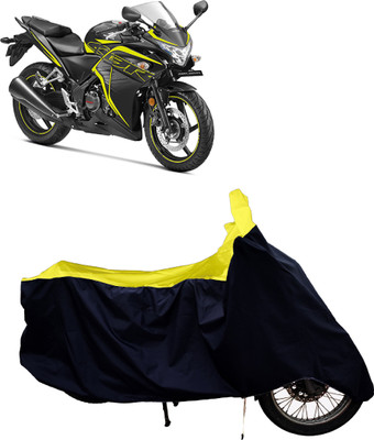Tricway Two Wheeler Cover for Honda(CBR 250R, Yellow)