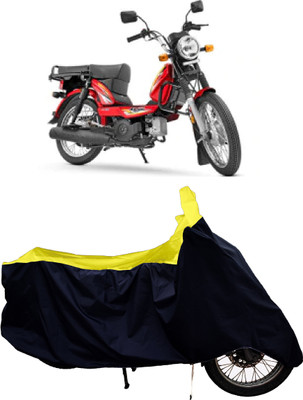 Tricway Two Wheeler Cover for TVS(XL 100 Heavy Duty BS6, Yellow)