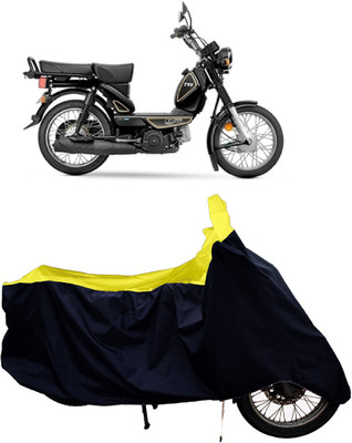 Tricway Two Wheeler Cover for TVS(Heavy Duty Super XL, Yellow)