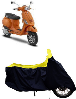 Tricway Two Wheeler Cover for Piaggio(Vespa SXL, Yellow)