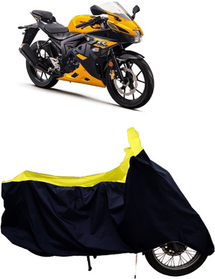 Tricway Two Wheeler Cover for Suzuki(GSX R150, Yellow)
