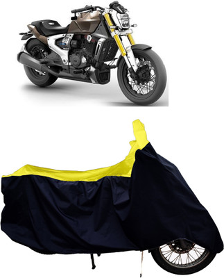 Tricway Two Wheeler Cover for TVS(Zeppelin BS6, Yellow)