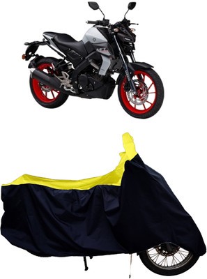 Tricway Two Wheeler Cover for Yamaha(MT 15, Yellow, Blue)