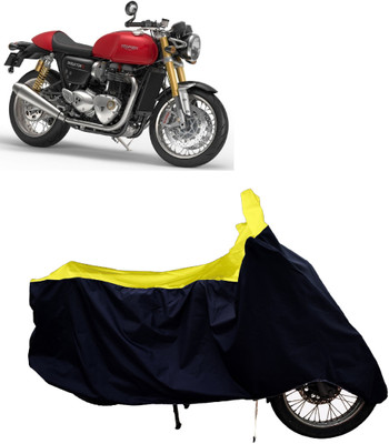 Tricway Two Wheeler Cover for Triumph(Thruxton 1200 R, Yellow)
