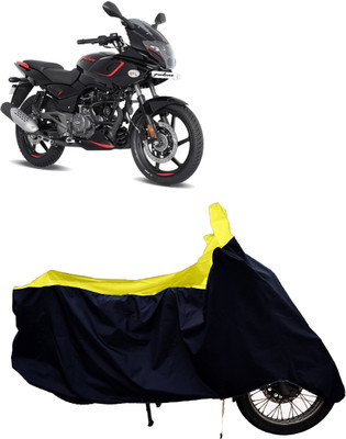 Tricway Two Wheeler Cover for Bajaj(Pulsar 180F, Yellow)