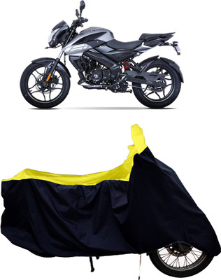 Tricway Two Wheeler Cover for Bajaj(Pulsar 160 NS DTS-i, Yellow)