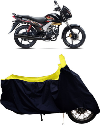 Tricway Two Wheeler Cover for Mahindra(Centuro, Yellow)