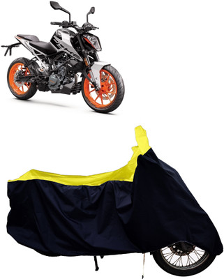 Tricway Two Wheeler Cover for KTM(Duke 200, Yellow)