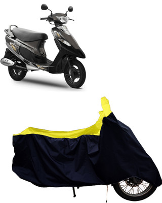 Tricway Two Wheeler Cover for TVS(Pep+ BS6, Yellow)