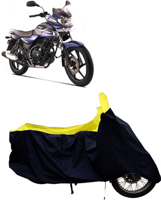 Tricway Two Wheeler Cover for Bajaj(Discover 135, Yellow)