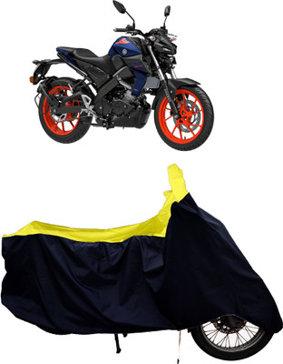 Tricway Two Wheeler Cover for Yamaha(MT-15, Yellow)