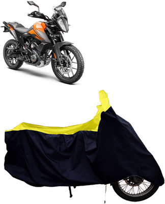 Tricway Two Wheeler Cover for KTM(390 Adventure BS6, Yellow)