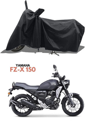 AutoGalaxy Waterproof Two Wheeler Cover for Yamaha(FZ-X, Black)