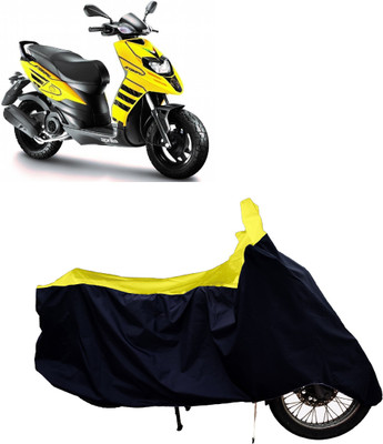 Tricway Two Wheeler Cover for Aprilia(Storm 125, Yellow)