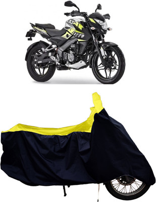 Tricway Two Wheeler Cover for Bajaj(Pulsar NS-160 BS6, Yellow)