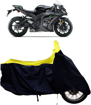 Tricway Two Wheeler Cover for Kawasaki(Ninja ZX-10R SE, Yellow)
