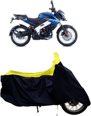 Tricway Two Wheeler Cover for Bajaj(Pulsar 200 NS DTS-i, Yellow)