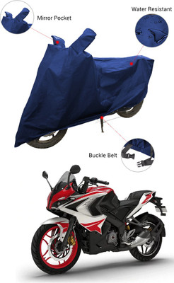 SS FOR YOUR SMART NEEDS Two Wheeler Cover for Bajaj(Pulsar 200 BS6, Blue)