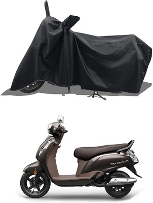 KEDIT Waterproof Two Wheeler Cover for Universal For Bike(Access 125, Black)