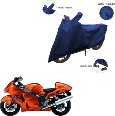 SS FOR YOUR SMART NEEDS Two Wheeler Cover for Suzuki(GSX R1300 Hayabusa, Blue)