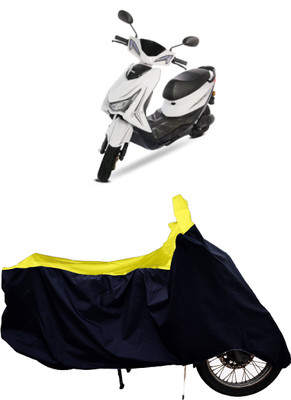 Tricway Two Wheeler Cover for Ampere(Reo Elite BS6, Yellow)