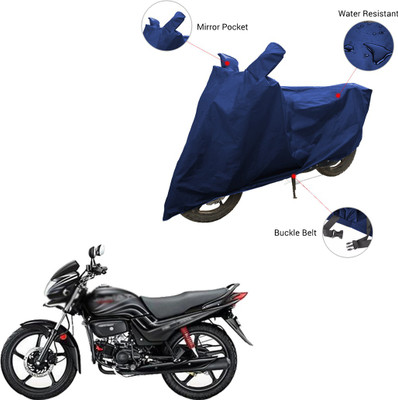 SS FOR YOUR SMART NEEDS Two Wheeler Cover for Hero(Passion Pro, Blue)