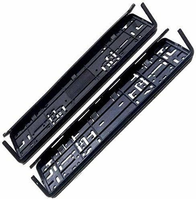 RoyalWolf FOUR WHEELER NUMBER PLATE FRAME FOR ALL VEHICLE UNIVERSAL Car Number Plate(Plastic 30 cm  x  12 cm)