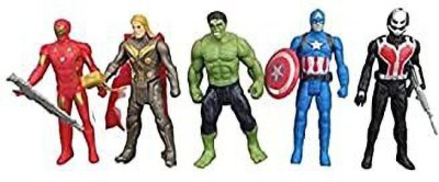 Toyporium OLLECTION World,s Legends Action Figures Toys for Kids, Superhero's Collection(Multicolor)