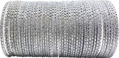 Anahat collection Metal Bangle Set(Pack of 48)