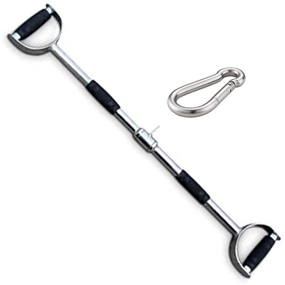 HACKERX Imported Straight LAT Bar With Safety Lock Multi-training Bar