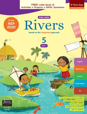 Rivers Book 5 Term 1 (NEP 2020) | Class 5 Maths , GK, Social Studies , English & EVS Book By Ratna Sagar(Paperback, Our Experts)