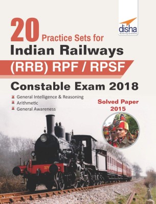 20 Practice Sets for Indian Railways (Rrb) Rpf/ Rpsf Constable Exam 2018 Stage I(Hindi, Paperback, unknown)