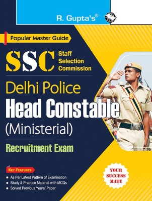 SSC: Delhi Police Head Constable (Ministerial) Recruitment Exam Guide 2023 Edition(English, Paperback, Board Rph Editorial)