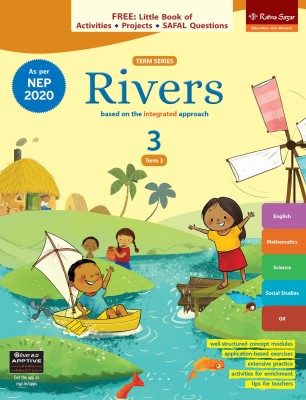 Rivers Book 3 Term 3 (NEP 2020) | Class 3 Maths , GK, Social Studies , English & EVS Book By Ratna Sagar(Paperback, Our Experts)