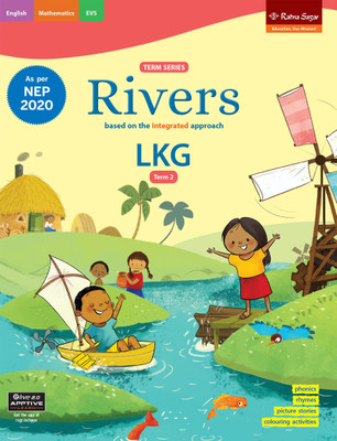 Rivers Book LKG Term 2 (NEP 2020) | LKG Book For Phonics | Rhymes | Picture Stories | Colouring Activities For Kids By Ratna Sagar(Paperback, Our Experts)