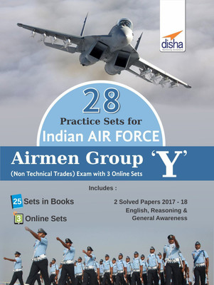 28 Practice Sets for Indian Air Force Airmen Group Y (Non-Technical Trades) Exam with 3 Online Sets(English, Paperback, unknown)