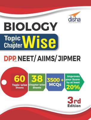 Biology Topic-Wise & Chapter-Wise Daily Practice Problem (Dpp) Sheets for Neet/ Aiims/ Jipmer(English, Paperback, Disha Experts)