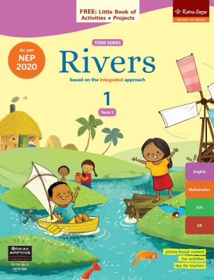 Rivers Book 1 Term 2 (NEP 2020) | Class 1 Maths , GK, English & EVS Book By Ratna Sagar(Paperback, Our Experts)