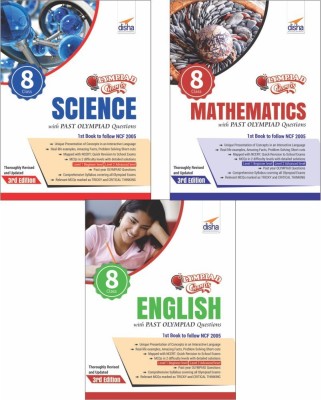 Olympiad Champs Science, Mathematics, English Class 8 with Past Questions(English, Paperback, unknown)