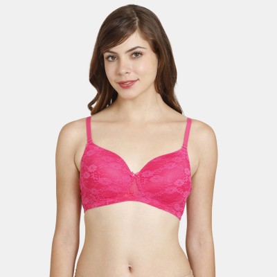 Rosaline By Zivame Women Push-up Lightly Padded Bra(Purple)