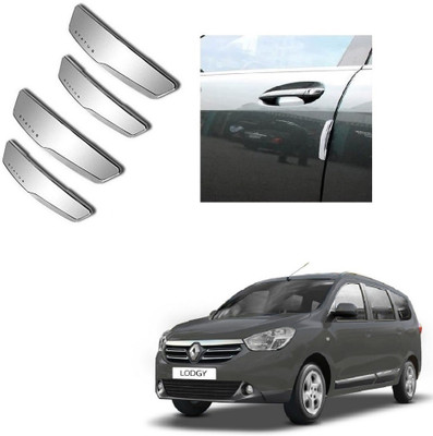 SPREADX Plastic Car Door Guard(Silver, Pack of 4, Renault, Lodgy)