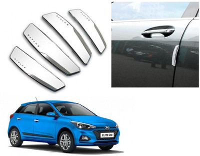 SPREADX Plastic Car Door Guard(White, Pack of 4, Hyundai, Elite i20)
