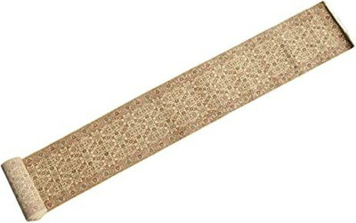 Abhivya Beige, Maroon Wool Carpet(3 ft,  X 32 ft, Rectangle)