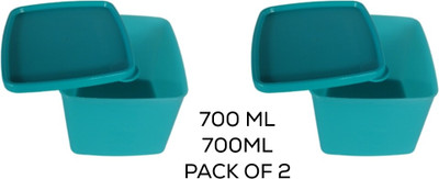 TUPPERWARE Polypropylene Utility Container  - 1400 ml(Pack of 2, Blue)