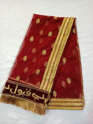ASHA CHUNRI HOUSE Net Embroidered Women Dupatta