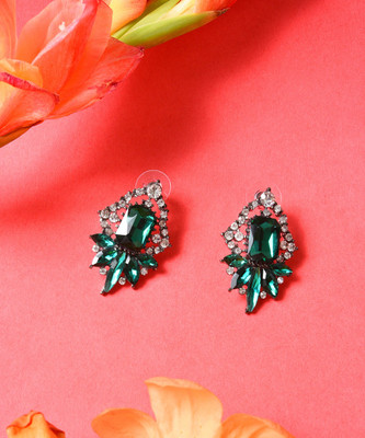 SOHI Trendy Designer Stone Stud Alloy Stud Earring