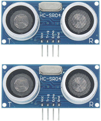 IDUINO 2 Pack Ultrasonic Module HC-SR04 Distance Measuring Transducer Sensor Educational Electronic Hobby Kit